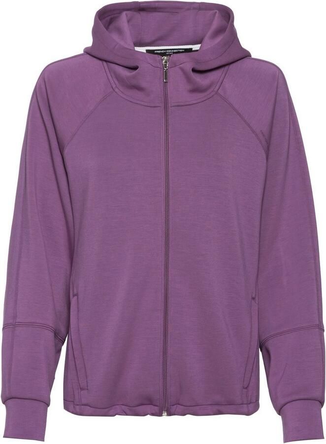 French Connection Sweatvest met zijritszakken loungewear - Foto 6