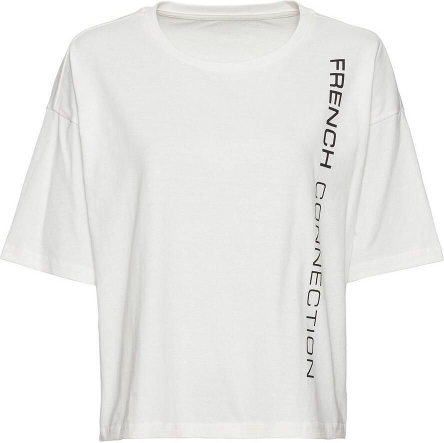 French Connection T-shirt met wijde mouwen en logo-print - Foto 7