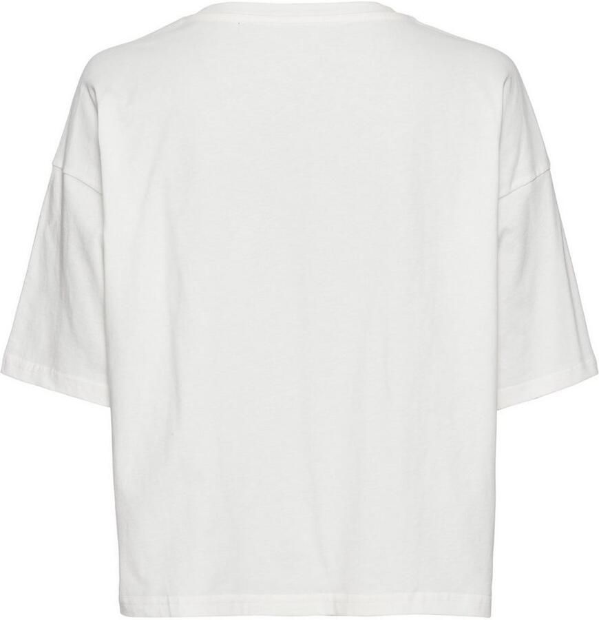 French Connection T-shirt met wijde mouwen en logo-print