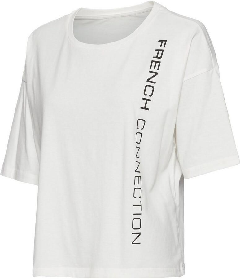 French Connection T-shirt met wijde mouwen en logo-print - Foto 2