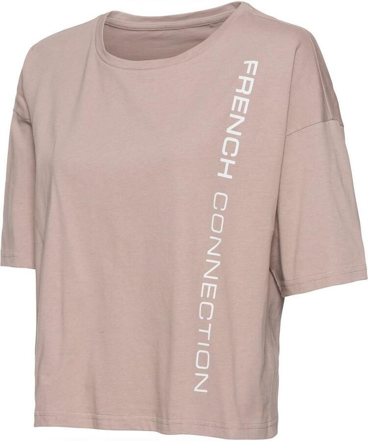 French Connection T-shirt met wijde mouwen en logo-print - Foto 2