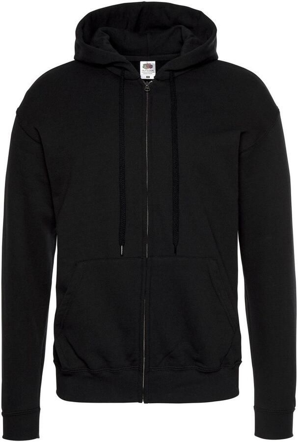 Fruit of the Loom Capuchonsweatvest met kangoeroezak - Foto 6