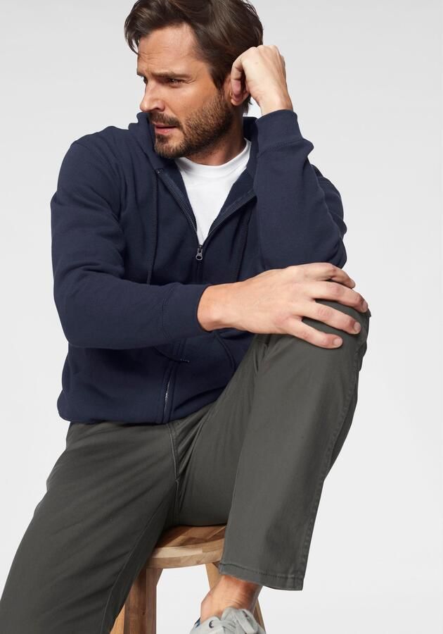 Fruit of the Loom Capuchonsweatvest met kangoeroezak - Foto 8