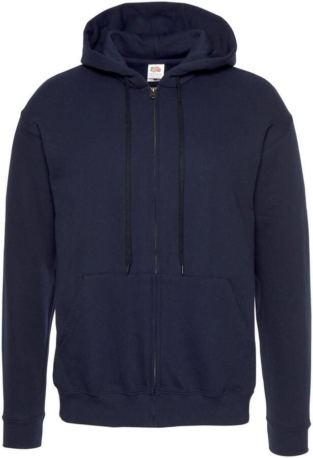 Fruit of the Loom Capuchonsweatvest met kangoeroezak - Foto 7