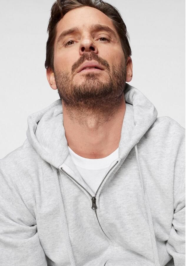 Fruit of the Loom Capuchonsweatvest met kangoeroezak - Foto 3