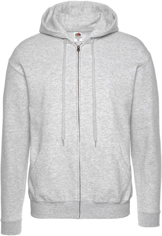 Fruit of the Loom Capuchonsweatvest met kangoeroezak - Foto 6