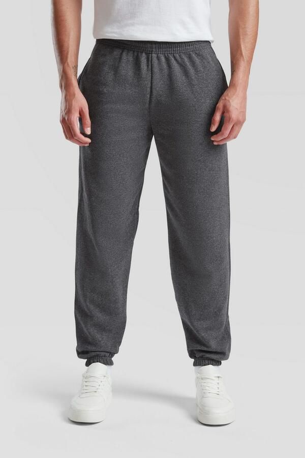 Fruit of the Loom Joggingbroek in katoenmix 2-pack (set 2-delig)