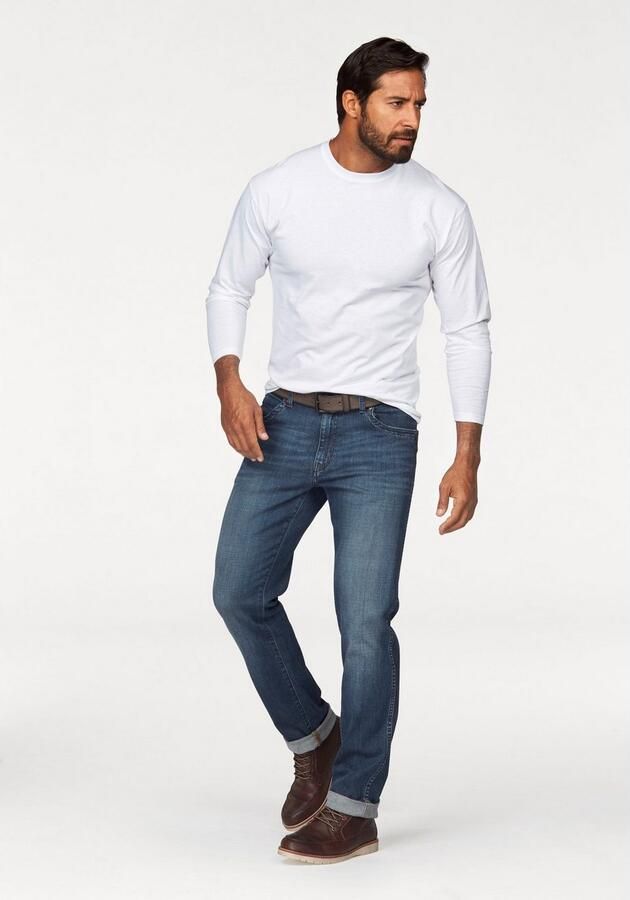 Fruit of the Loom Shirt met lange mouwen van puur katoen 2-pack (set 2-delig) - Foto 7