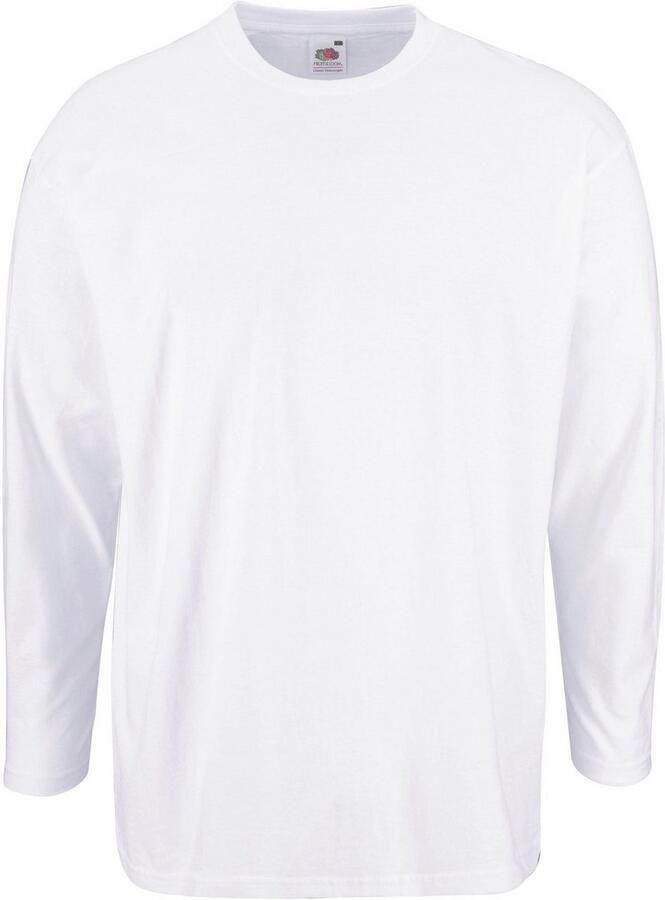 Fruit of the Loom Shirt met lange mouwen van puur katoen 2-pack (set 2-delig) - Foto 2