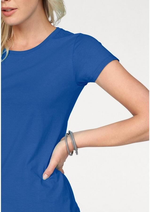 Fruit of the Loom Shirt met ronde hals Lady Fit Premium (2-delig Set van 2) - Foto 4