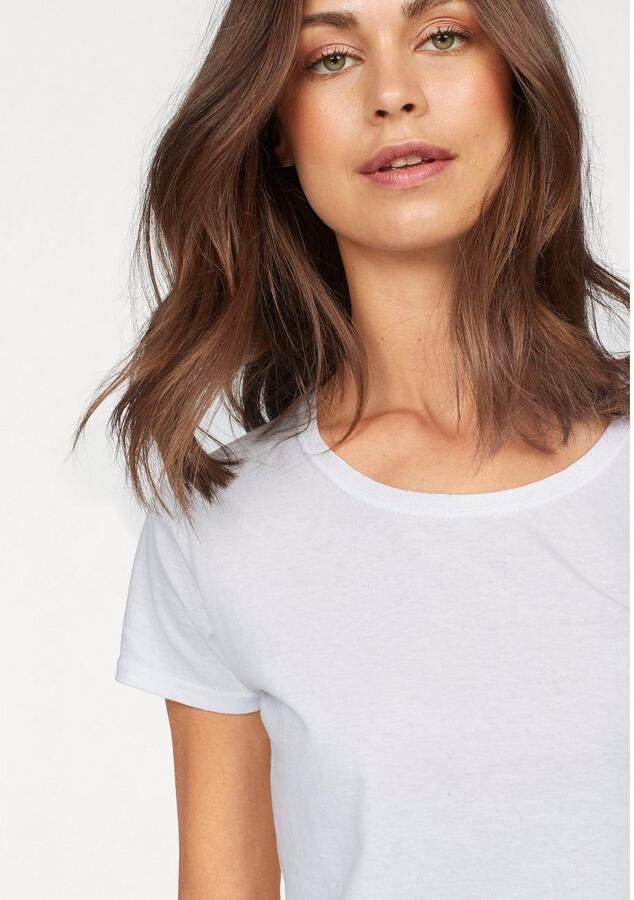 Fruit of the Loom Shirt met ronde hals original t. lady-fit in set van 5 (set 5-delig) - Foto 3