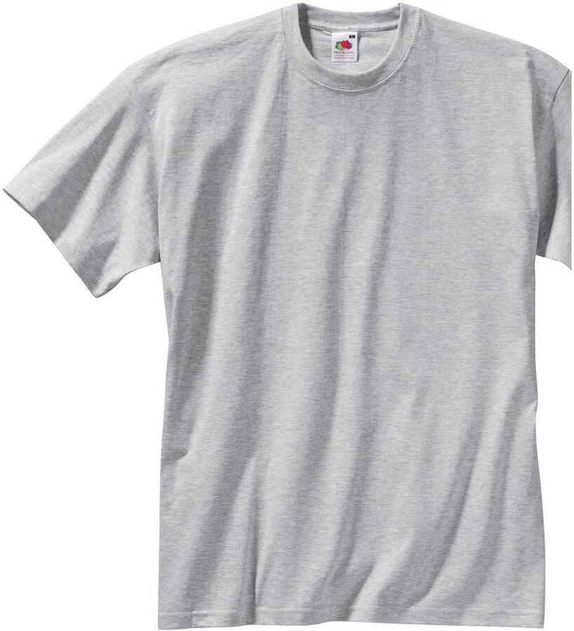 Fruit of the Loom T-shirt van puur katoen (set 2-delig)