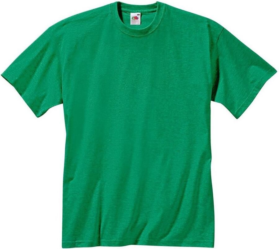 Fruit of the Loom Shirt met ronde hals Shirt (2-delig)