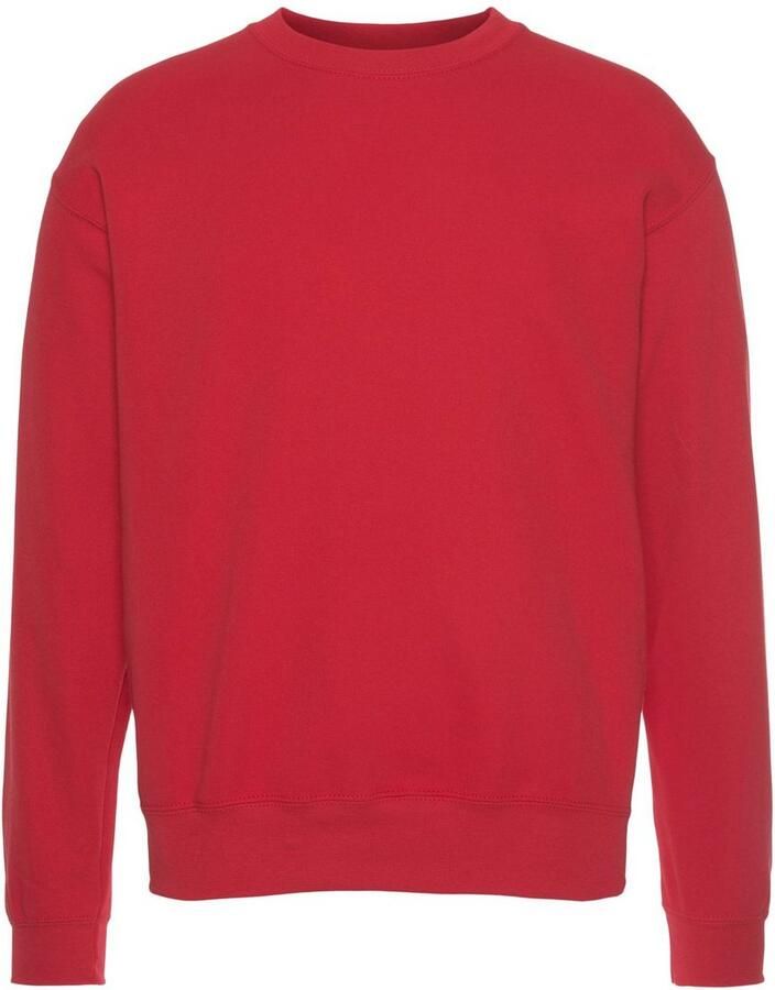 Fruit of the Loom Sweatshirt in een unikleurig design