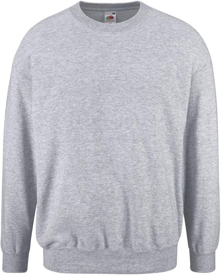 Fruit of the Loom Sweatshirt in een unikleurig design