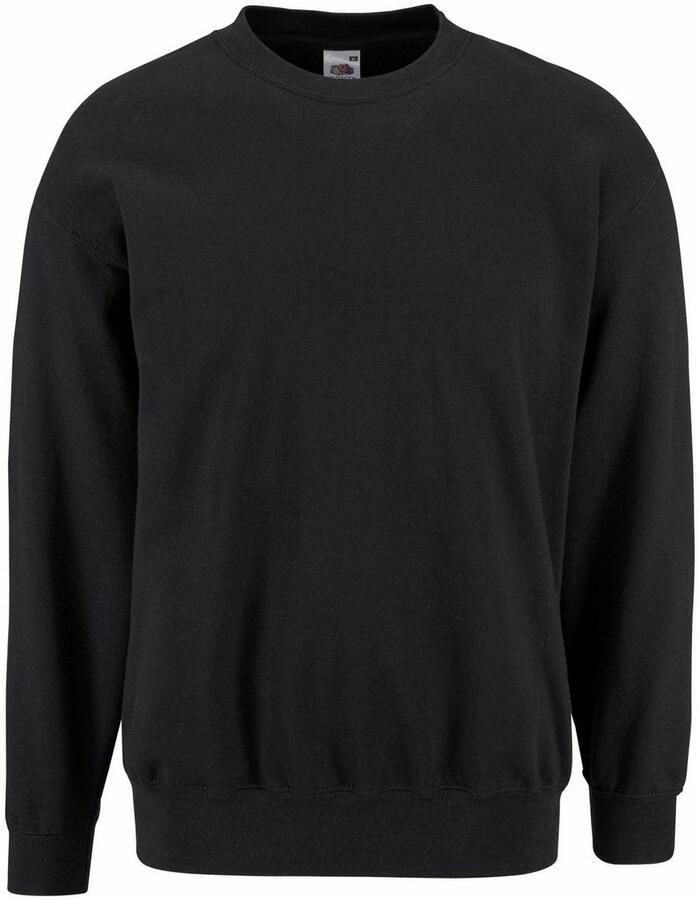 Fruit of the Loom Sweatshirt in een unikleurig design