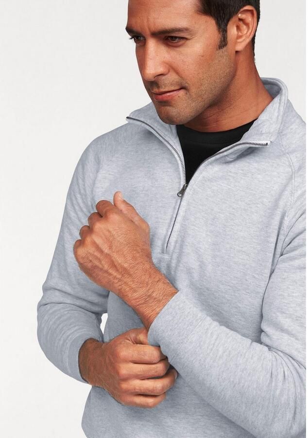 Fruit of the Loom Sweatshirt met een ritssluiting - Foto 4