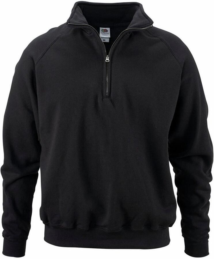 Fruit of the Loom Sweatshirt met een ritssluiting