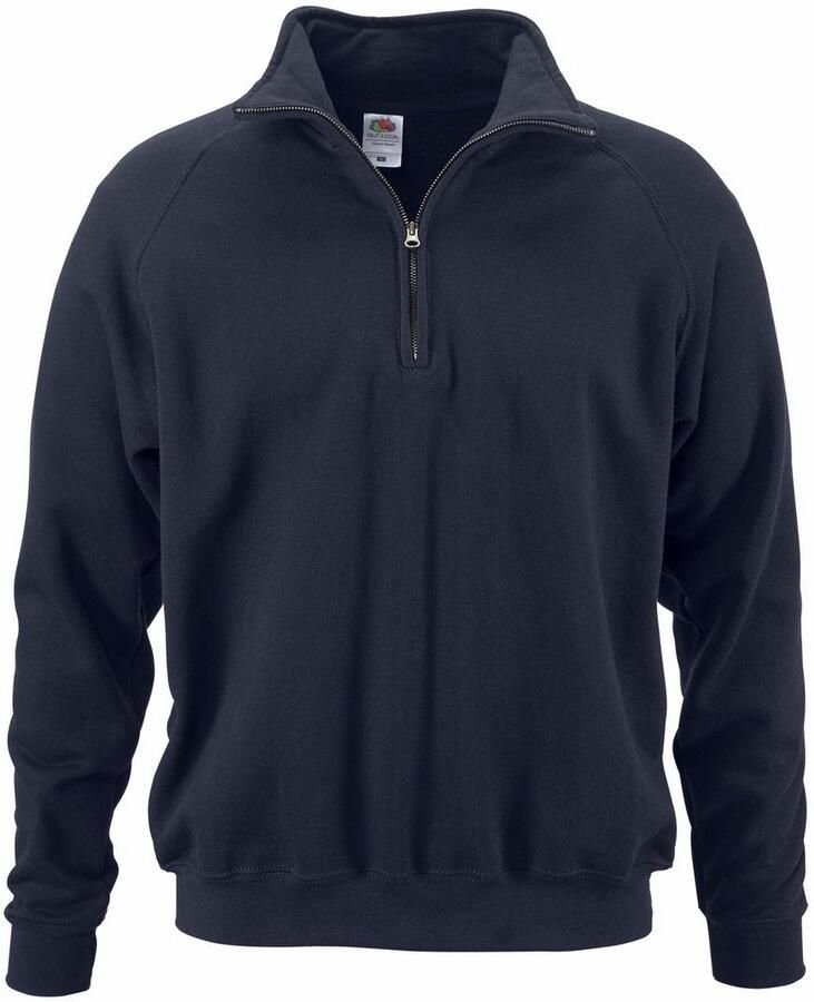 Fruit of the Loom Sweatshirt met een ritssluiting
