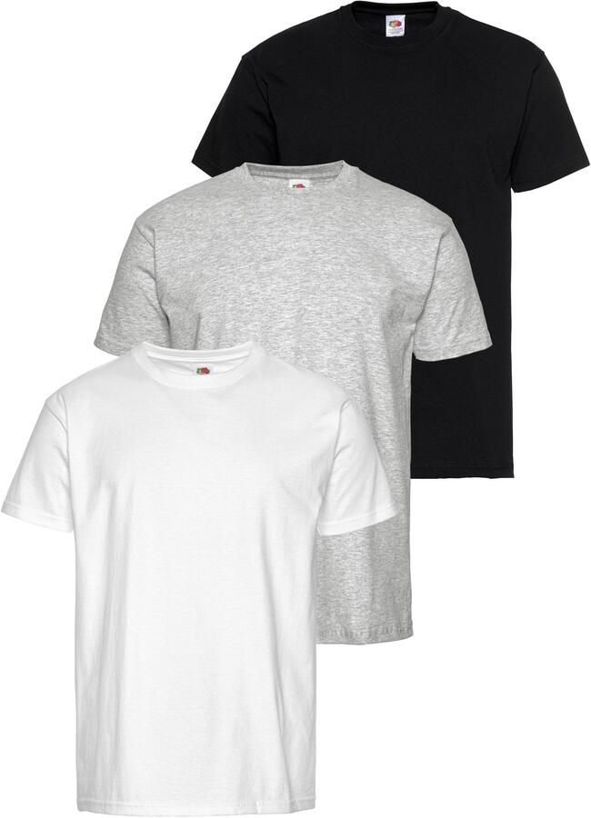 Fruit of the Loom T-shirt met een ronde hals (set 3-delig) - Foto 14