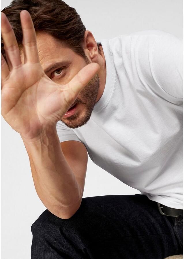 Fruit of the Loom T-shirt met een ronde hals (set 3-delig) - Foto 2