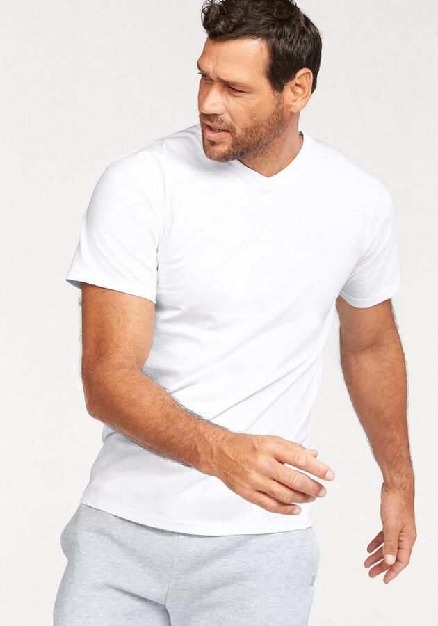 Fruit of the Loom T-shirt met v-hals (set 2-delig) - Foto 5