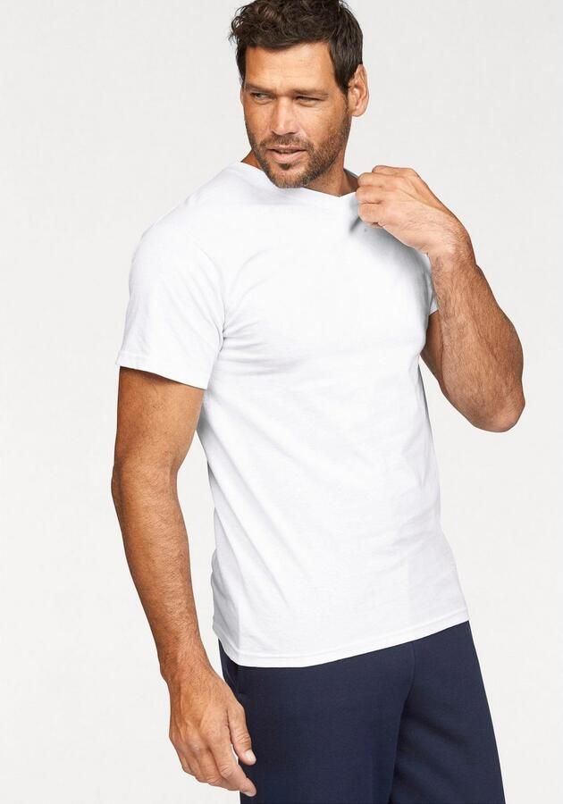 Fruit of the Loom T-shirt met v-hals (set 2-delig) - Foto 5