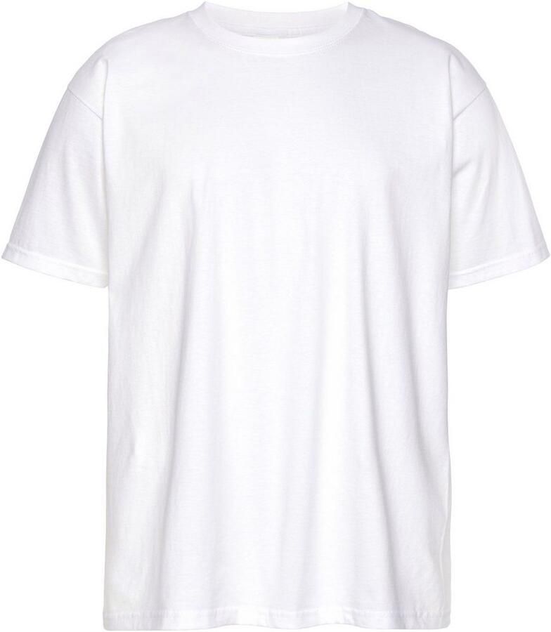 Fruit of the Loom T-shirt van puur katoen (set 2-delig)