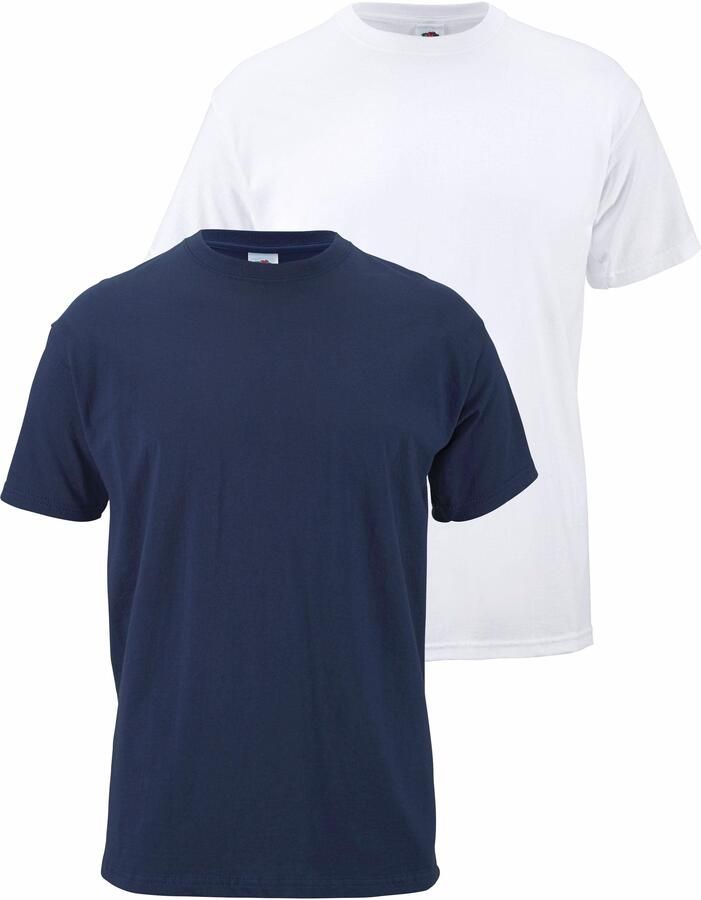 Fruit of the Loom T-shirt van puur katoen (set 2-delig) - Foto 8