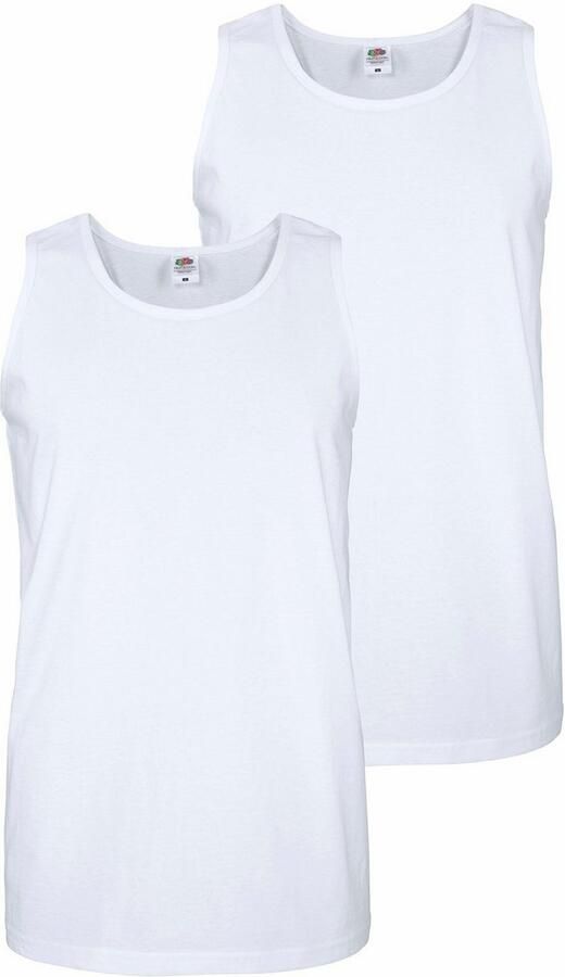 Fruit of the Loom Tanktop van puur katoen (set 2-delig) - Foto 6