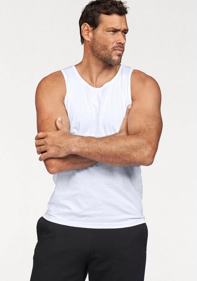 Fruit of the Loom Tanktop van puur katoen (set 2-delig) - Foto 3