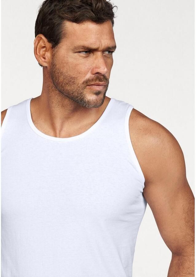 Fruit of the Loom Tanktop van puur katoen (set 2-delig)