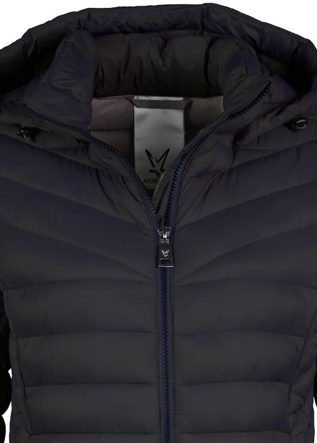 Fuchs Schmitt Gewatteerde jas met een capuchon