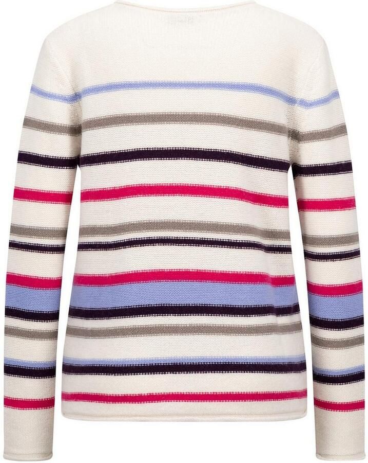 FYNCH-HATTON Gebreide trui in streep-look - Foto 1