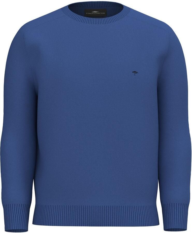 FYNCH-HATTON Gebreide pullover met logostitching