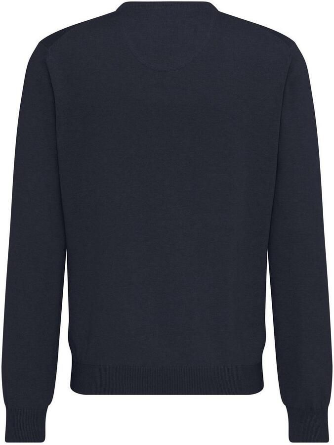 FYNCH-HATTON V-hals Gebreide Trui Must-Have Blue Heren - Foto 2