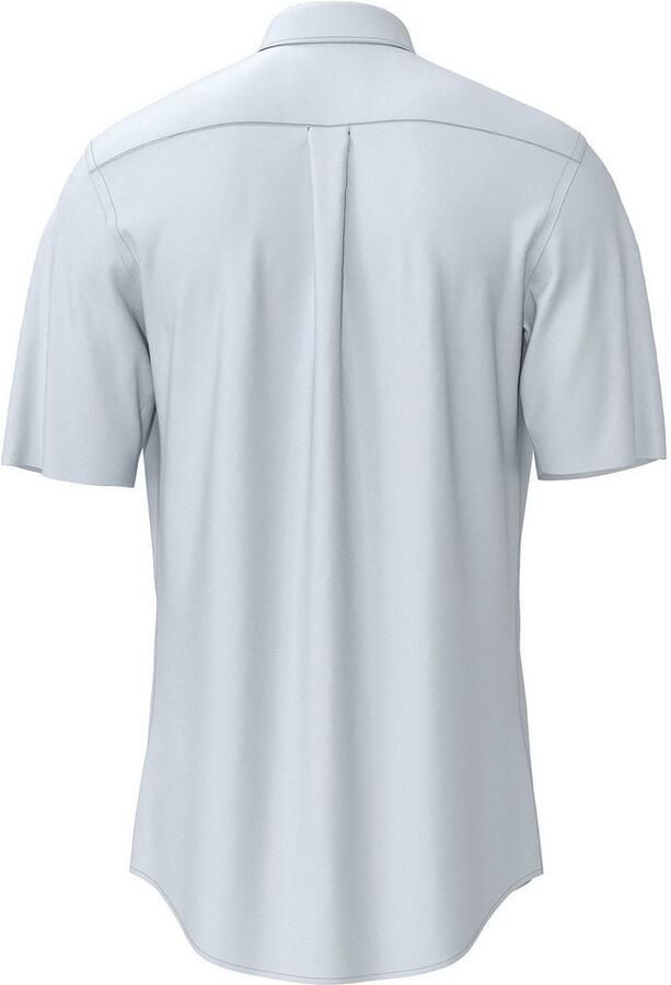 FYNCH-HATTON Overhemd met korte mouwen met borstzak en logo-print - Foto 2