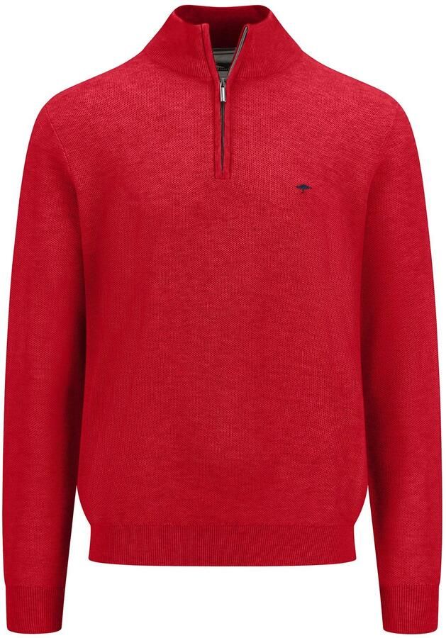 FYNCH-HATTON Schipperstrui met logo op de borst