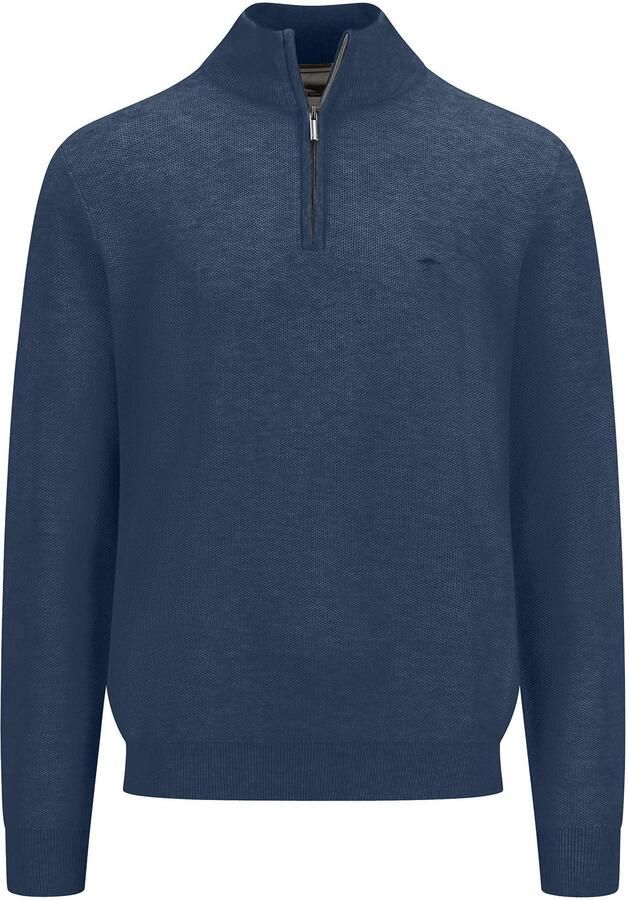 FYNCH-HATTON Schipperstrui met logo op de borst