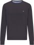 FYNCH-HATTON Gebreide pullover met labelstitching model 'Superfine' - Thumbnail 1