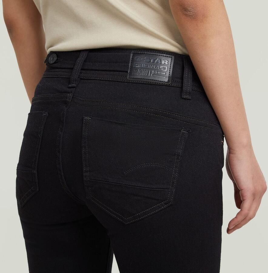G-Star RAW 5-pocket jeans Midge Straight met verstelbare lus aan de achterkant van de taille - Foto 2
