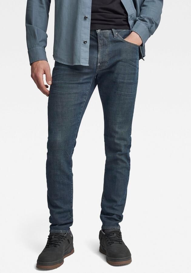 G-Star RAW Revend FWD Skinny Jeans Grijs Heren - Foto 6