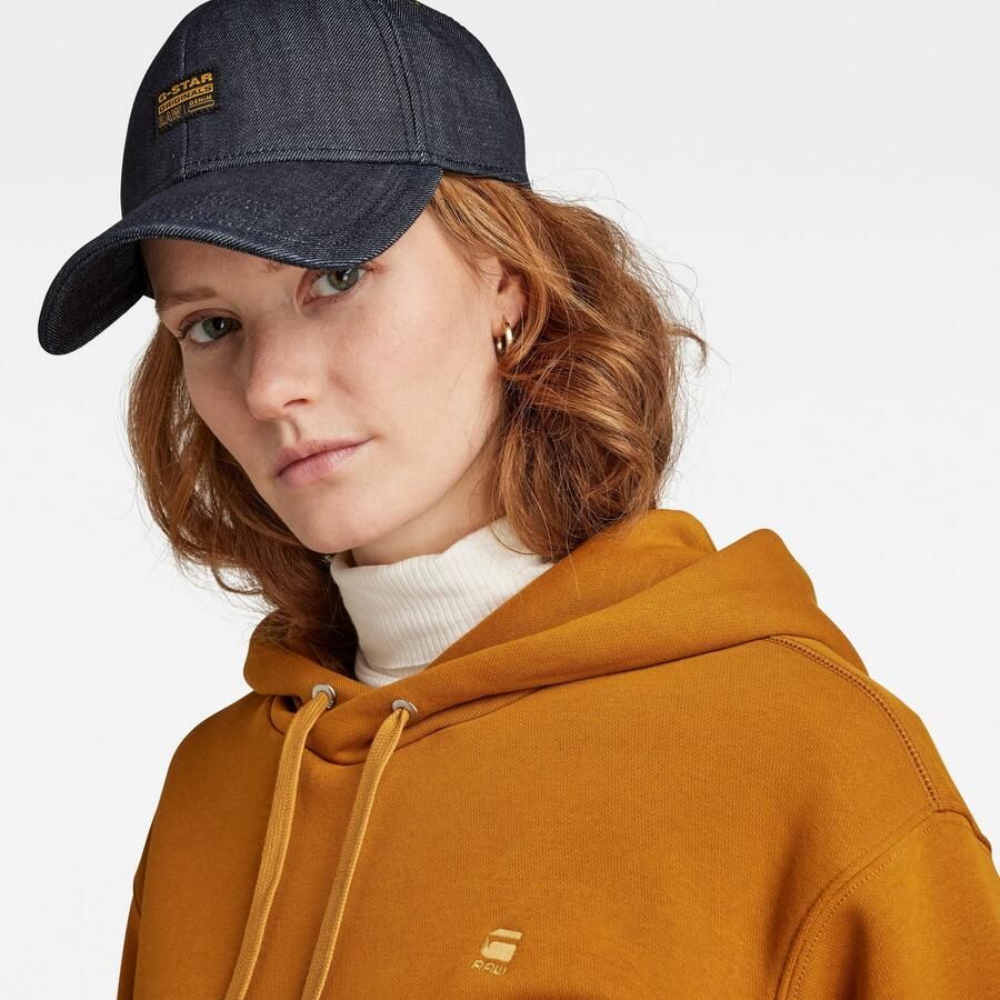 G-Star RAW Originals Denim Baseball Cap Donkerblauw Heren