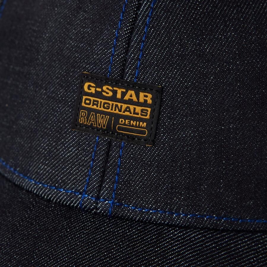 G-Star RAW Originals Denim Baseball Cap Donkerblauw Heren - Foto 2