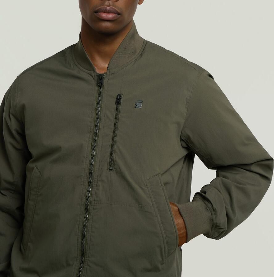 G-Star RAW Bomberjack Tech Bomber met doorgestikte voering - Foto 6