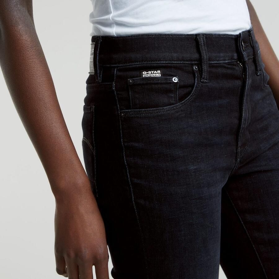 G-Star Raw Jeans D21290-A634D G730 3301 FLARE-WORN IN BLACK VORTEX - Foto 2