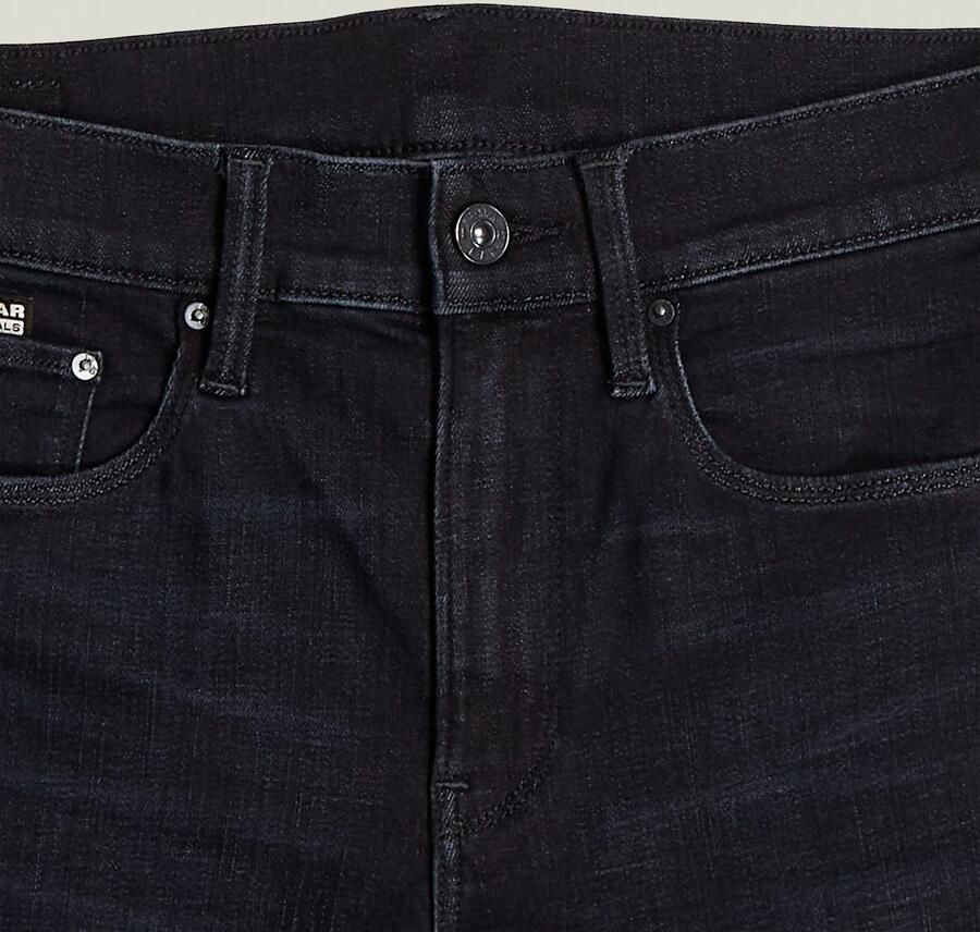 G-Star Raw Jeans D21290-A634D G730 3301 FLARE-WORN IN BLACK VORTEX - Foto 6