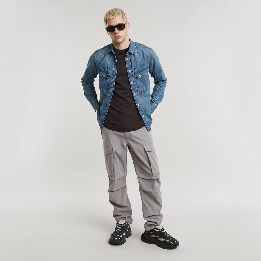 G-Star RAW Core Regular Cargo Broek Grijs Heren - Foto 3