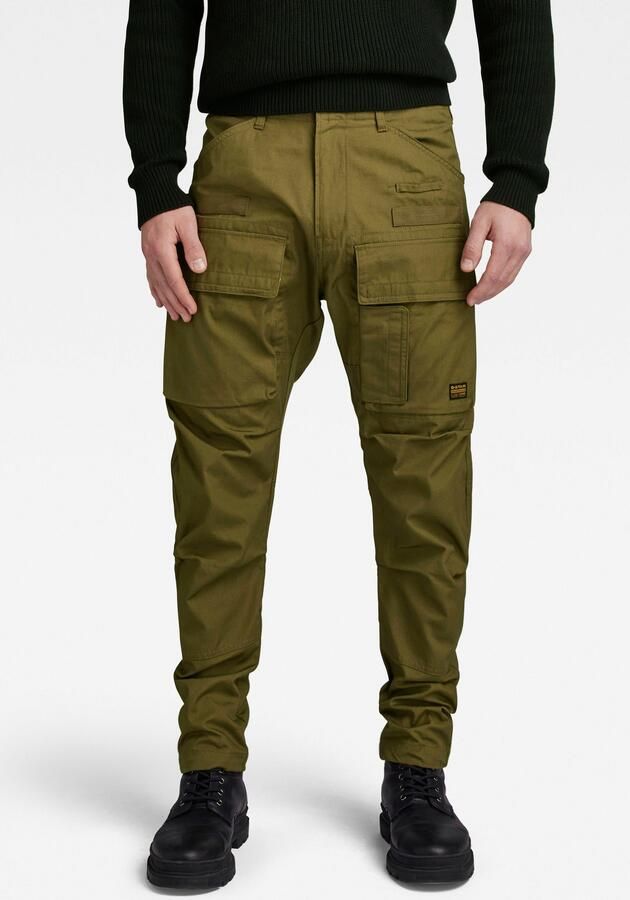 G-Star RAW 3D Regular Tapered Cargo Broek Groen Heren - Foto 6