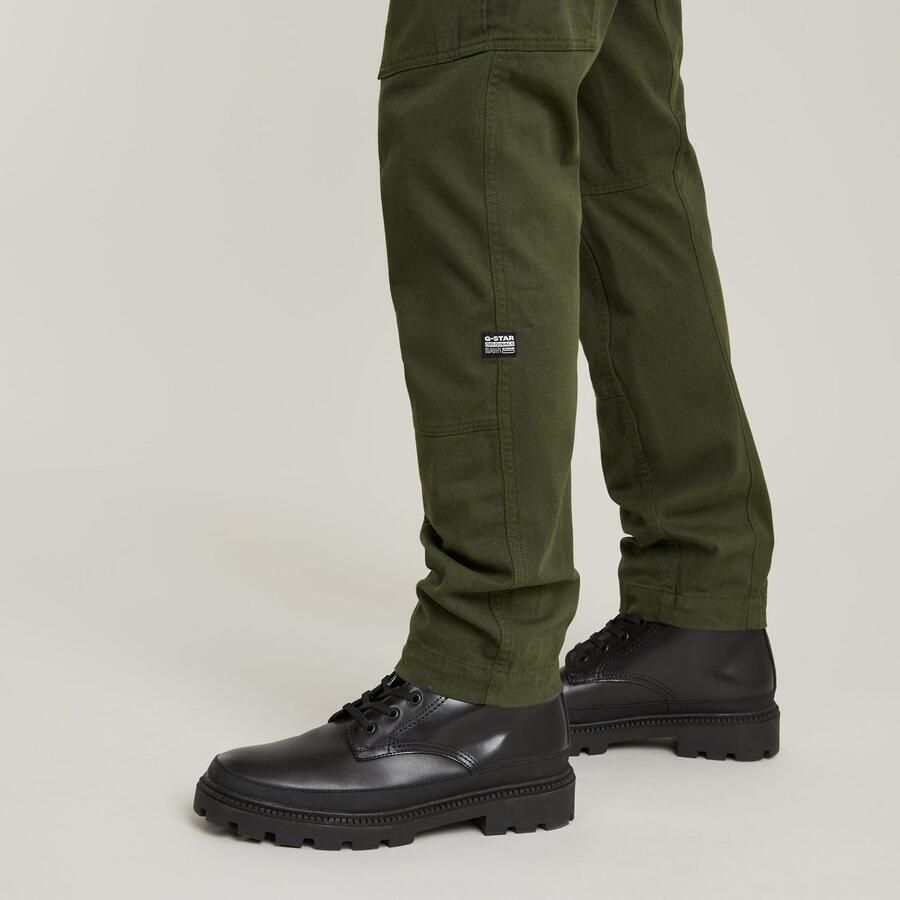 G-Star Raw Tapered fit cargobroek met riemlussen model 'Rovic' - Foto 2